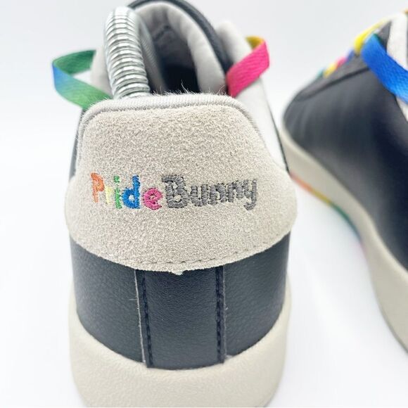Pride Bunny leather and suede sneakers - M6 / W7 unisex - Picture 7 of 11